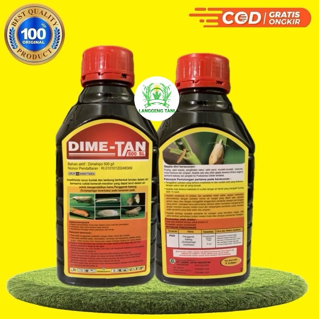Insektisida Dimehipo DIME-TAN 500SL kemasan 1 liter