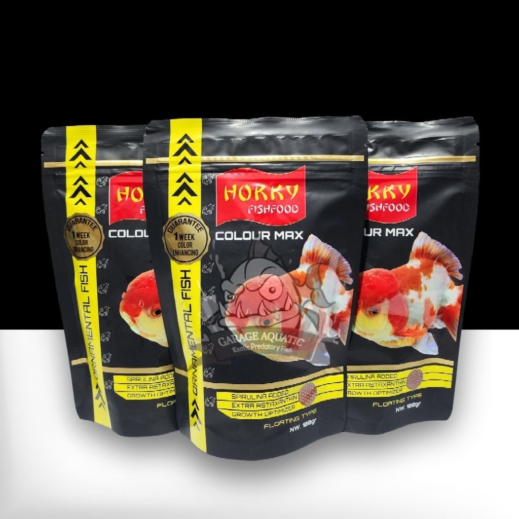 HOKKY COLOUR MAX ORNAMENTAL FISH PELET IKAN KOKI PELLET PAKAN MAKANAN IKAN HIAS AQUARIUM KOLAM