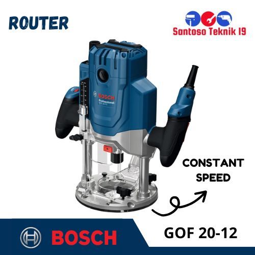 Bosch GOF 20-12 Mesin Router Kayu / Plunge Router Corded