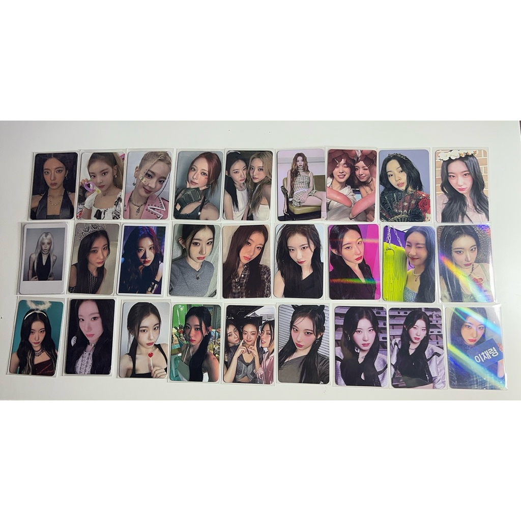 PHOTOCARD OFFICIAL ITZY YUNA YEJI CHAERYEONG GIRLS WILL BE GIRLS BORN TO BE CRAZY IN LOVE PC ALBUM P