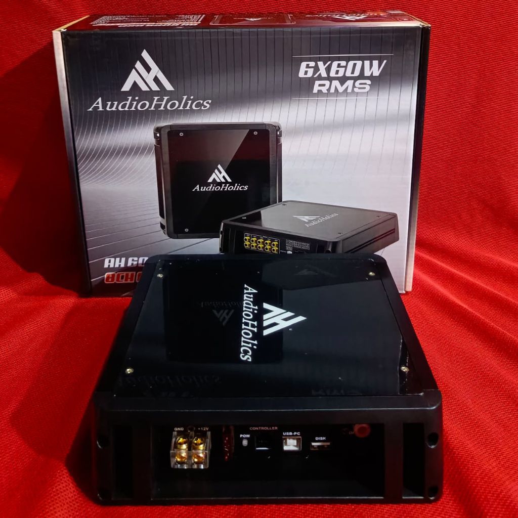 AUDIO HOLICS AH 6068 DSP-8 CHANNEL DSP AMPLIFIER / YA Car Audio Mobil