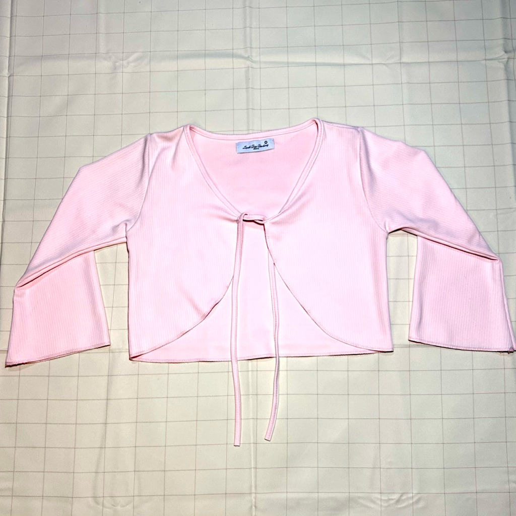 Ribbon Pink Cardigan