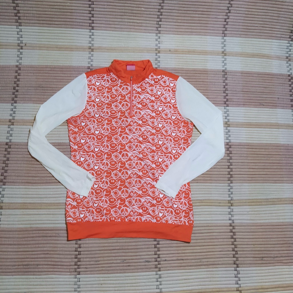 Kaos Baselayer Wanita LOUIS T CROWN GOLF 90  Baju Dry Original Second