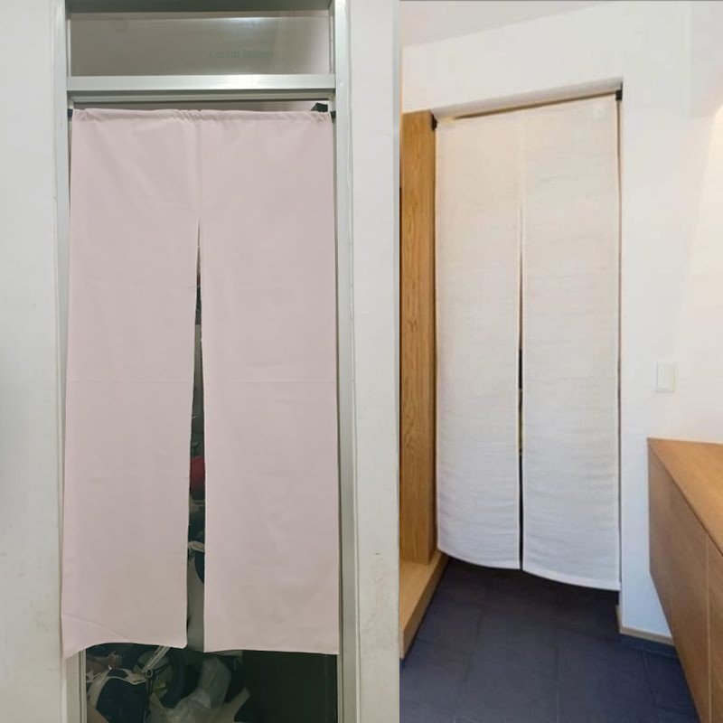 Gordeng Pintu Kamar Dapur Polos Minimalis Waterproof Anti Air Gorden Jepang Tirai Noren