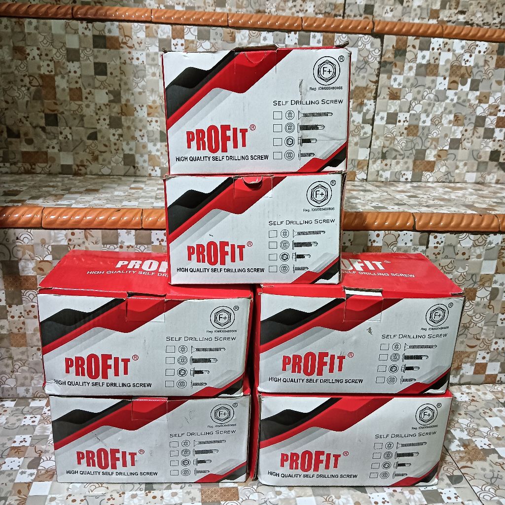 Baut Baja Ringan PROFIT Per 1 Dus