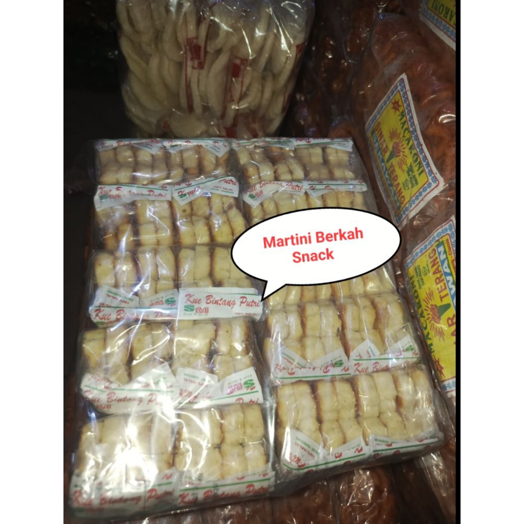 Kue Bintang Kacang Jadul @10Bungkus