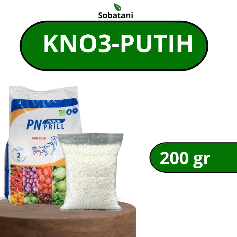 200 gr pupuk kno3 putih / kno3 putih