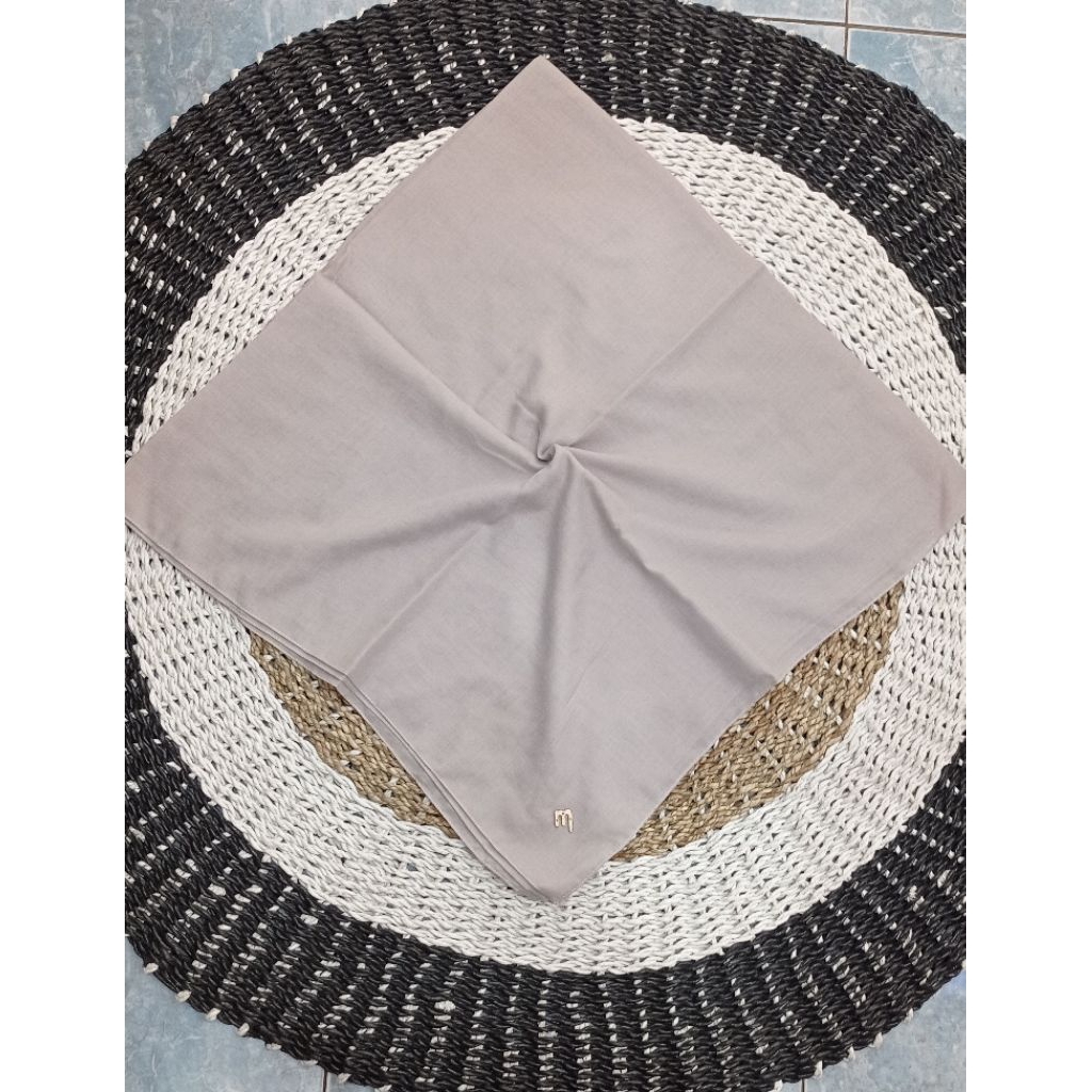 Jilbab Monel Basic Khaki