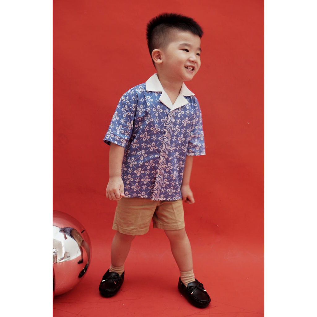BATIK KEPIK | Mylo kemeja batik anak