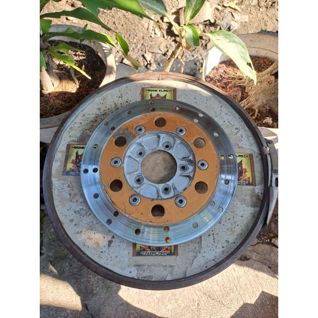 tromol depan piringan cakram tiger 2000 tiger lawas ORIGINAL tromol depan honda tiger lawas 2000 pir