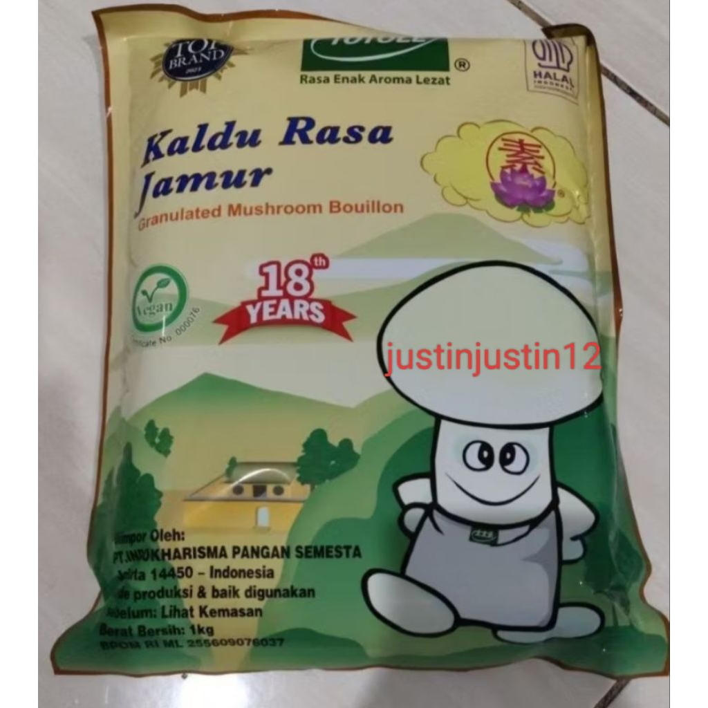 Totole 1000g Totole Kaldu Jamur 1kg 1000gr
