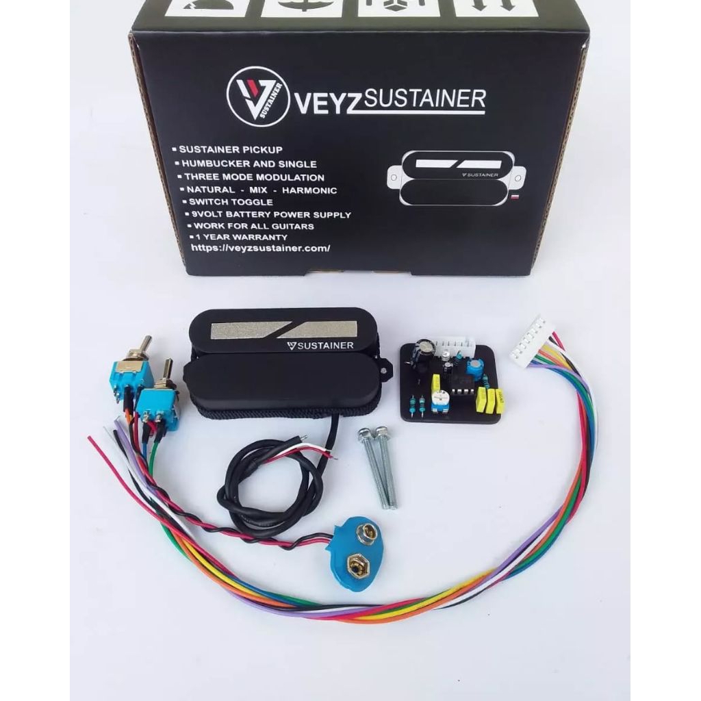 PICKUP SUSTAINER HUMBUCKER MODEL SUSTAINIAC 3 MODE||VEYZ SUSTAINER