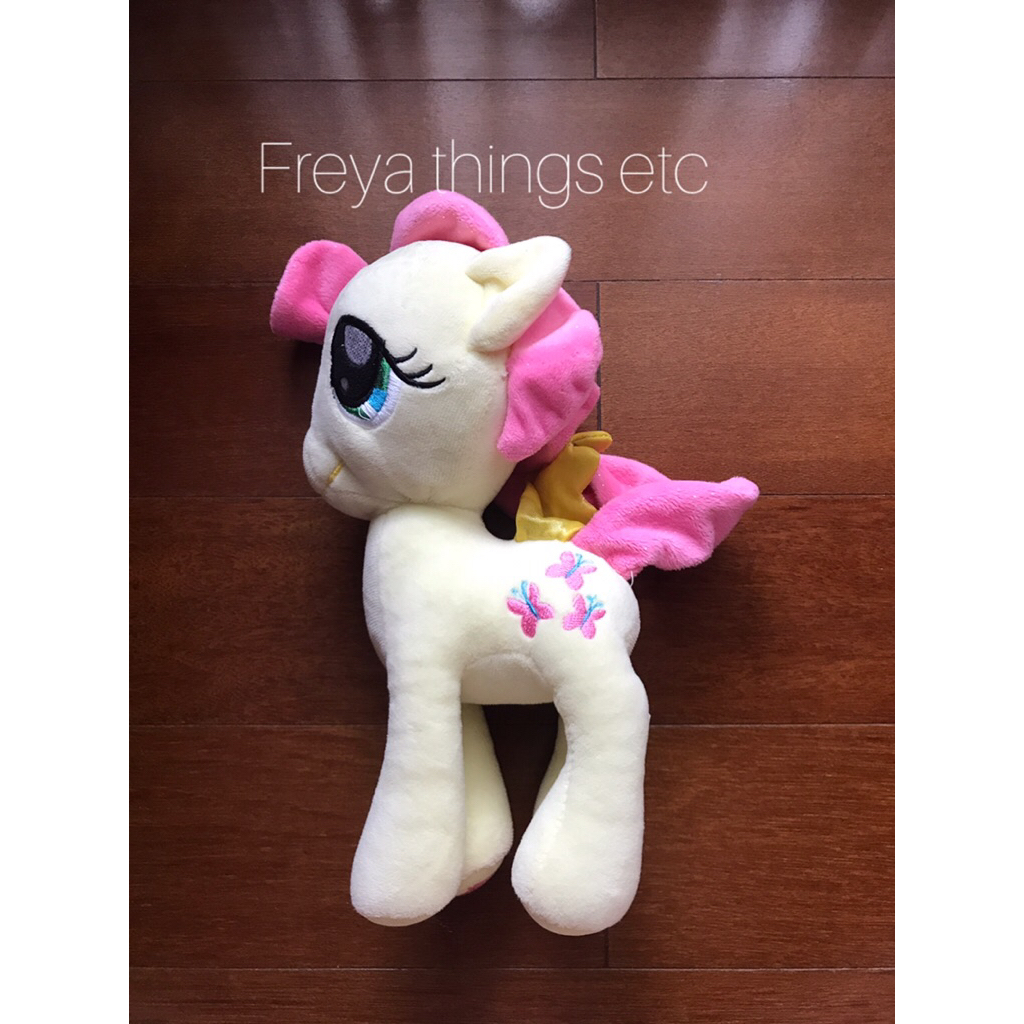 boneka import koleksi / dekorasi / karakter ‘my little pony’ fluttershy