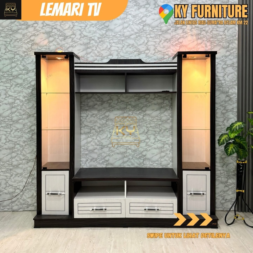 Lemari Hias/ Lemari TV Jumbo