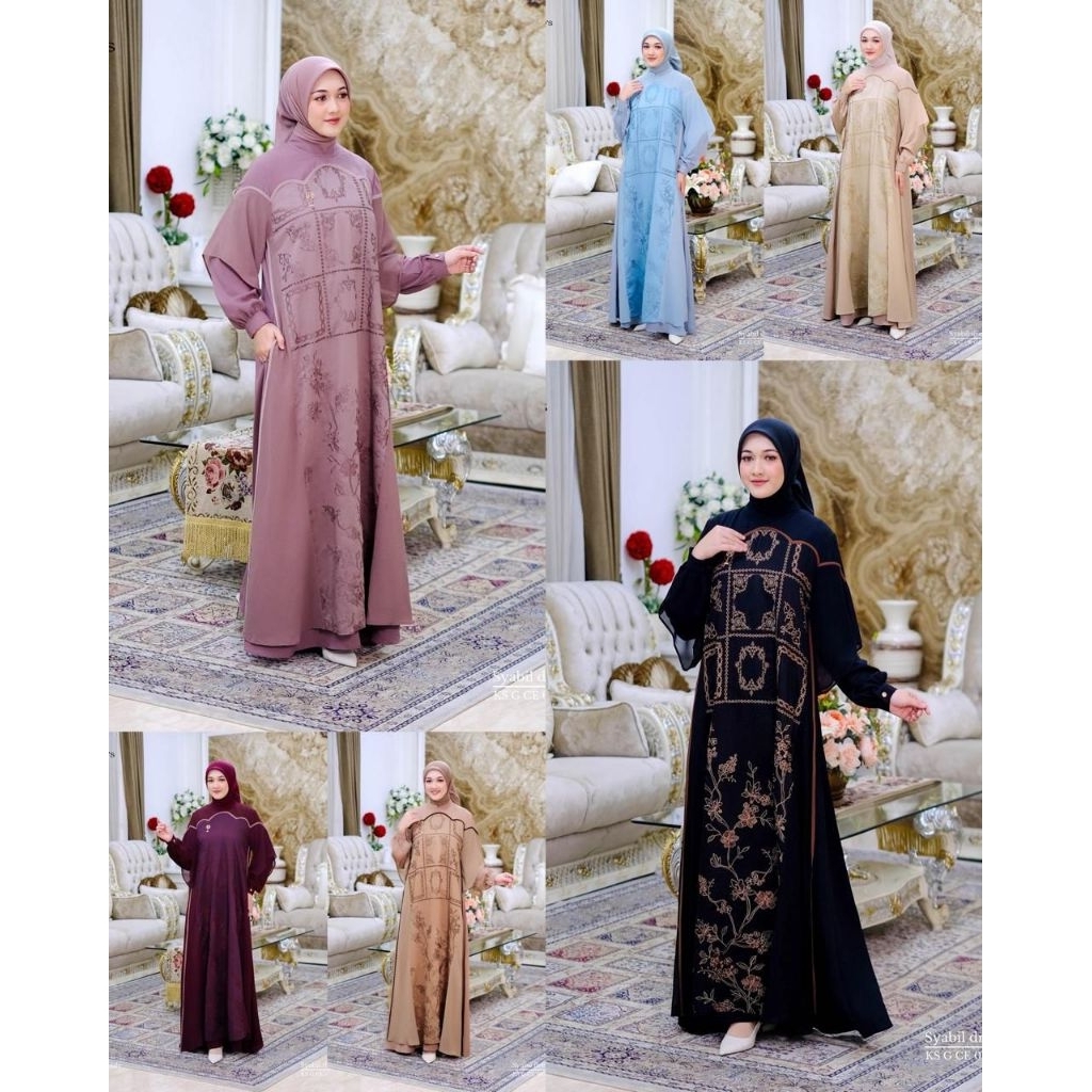 SYABIL DRESS NINOS 0377 BY NINOS DESIGN