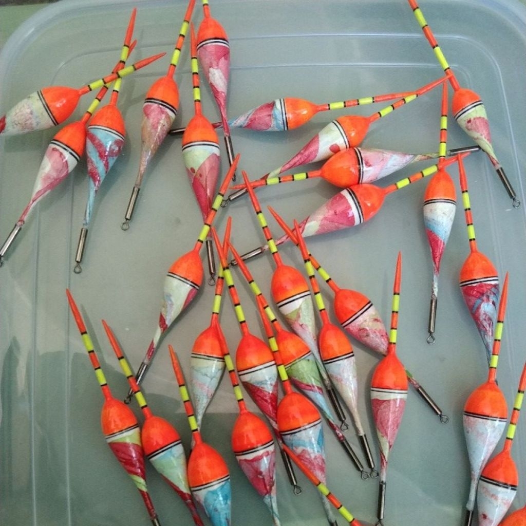 Pelampung Pancing Anti badai,Ikan Nila, Ikan Mas 8 cm