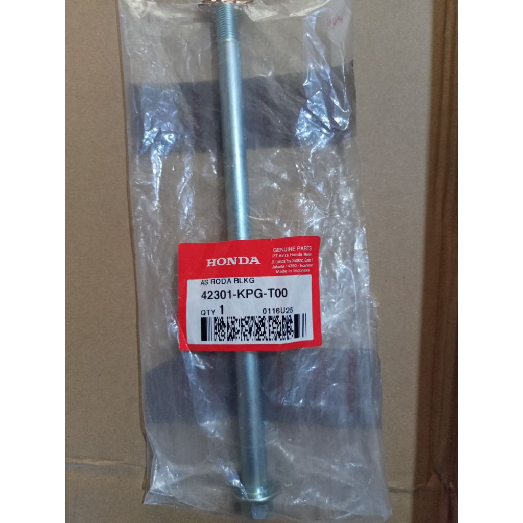42301-KPG-T00 AS Roda Belakang New Supra X 125 FI Helm In Blade 125 FI Velg Bintang. ORIGINAL AHM