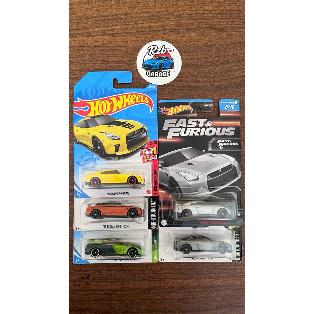 Hot Wheels Nissan GTR R35