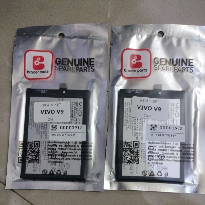 Baterai Vivo V9/Y85 (B-D9) Ori 100% Baru