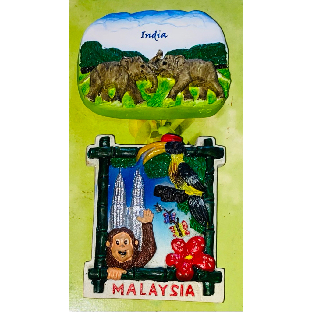 Magnet tempelan kulkas India dan Malaysia
