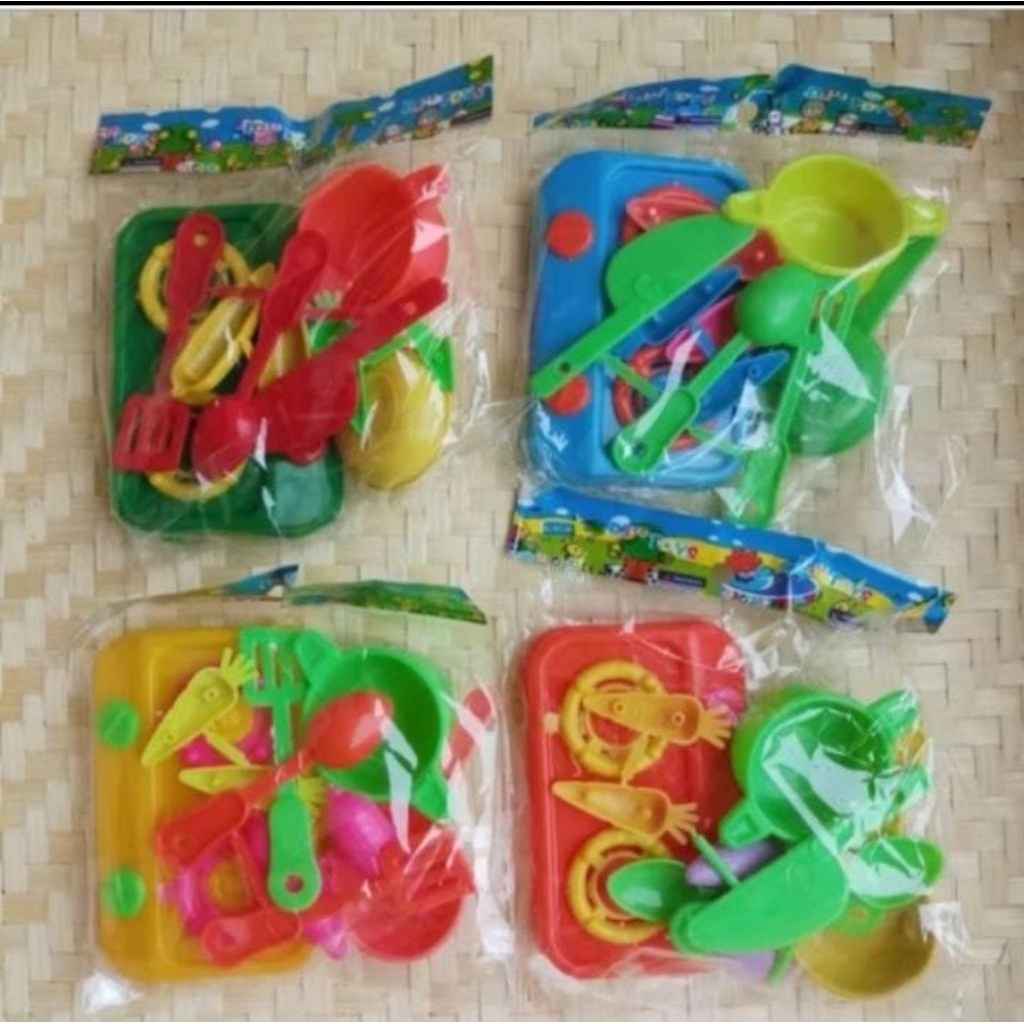 mainan masak masakan 1 set