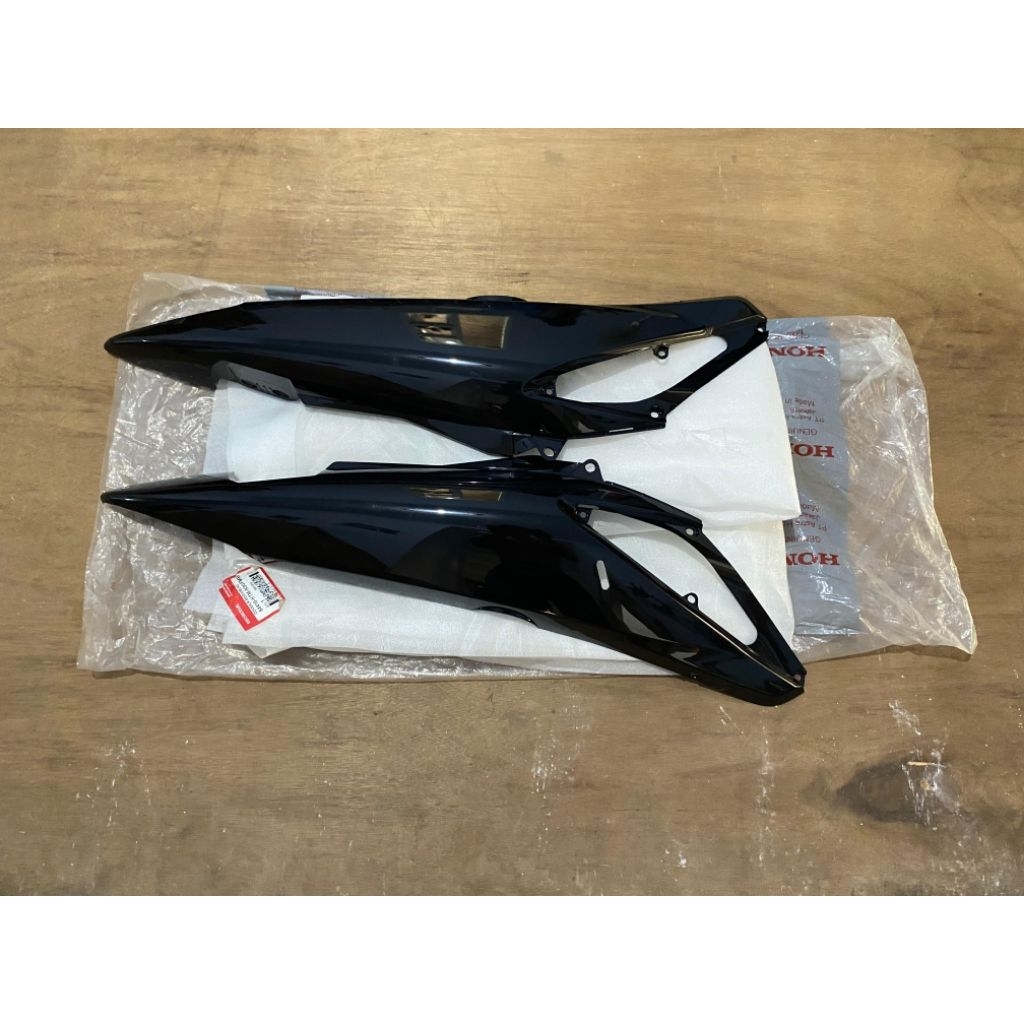 Cover body hitam supra x 125 old lama batman original baru AHM