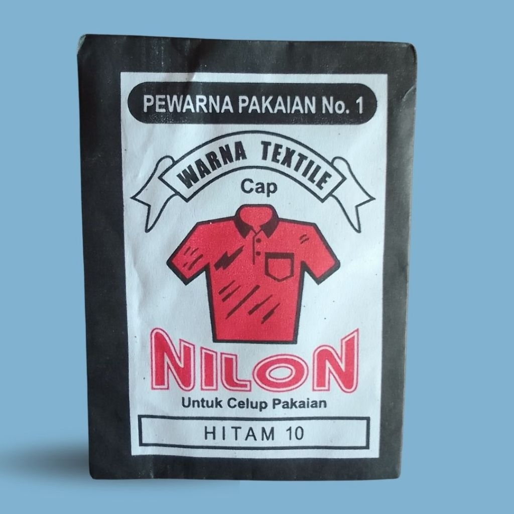 Pewarna Pakaian Nilon Warna Textile Untuk Celup Pakaian Hitam 10
