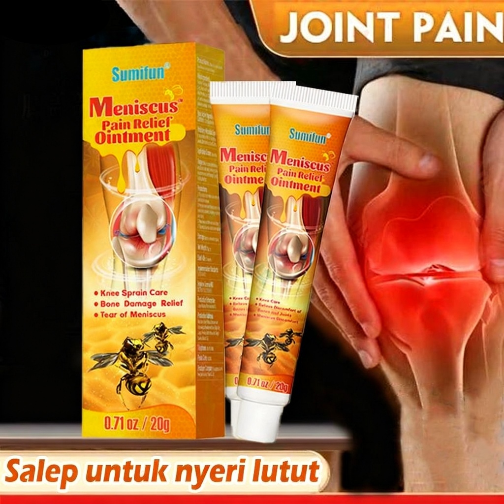 Salep sendi lutut 30 gram salep analgesik herbal meredakan nyeri leher, nyeri punggung, nyeri punggu