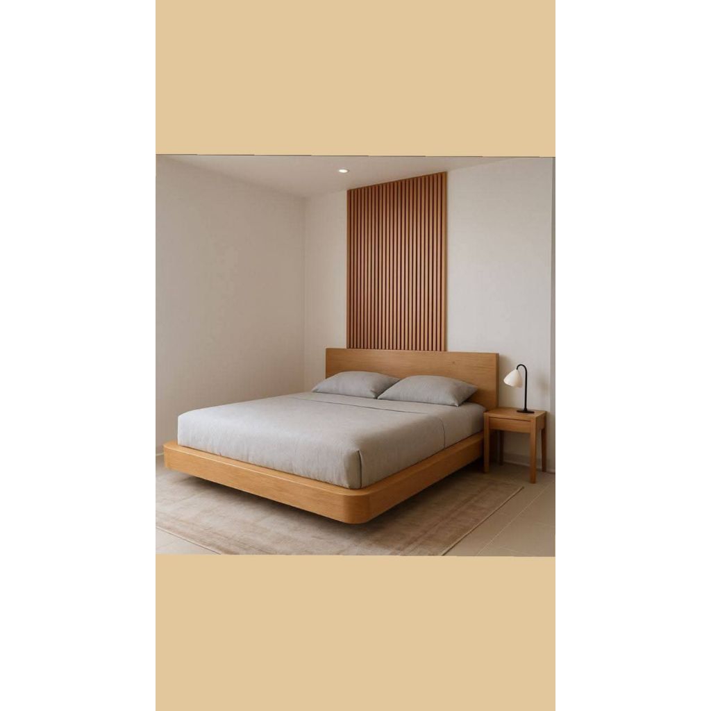 dipan kayu jati/dipan minimalis modern/dipan estetik/dipan size 180x200/dipan kayu jati Jepara/dipan