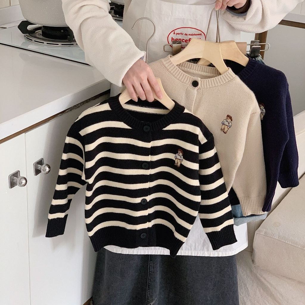 HP CSW579 Outwear Sweater Rajut Premium Long Sleeve / Atasan Lengan Panjang Anak Laki-laki & Perempu