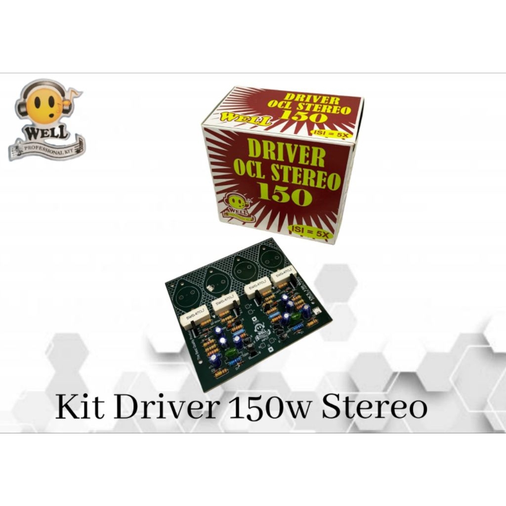 Kit Well Driver OCL 150 Watt Stereo