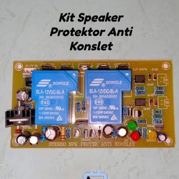 Kit Speaker Protektor plus Anti Konslet