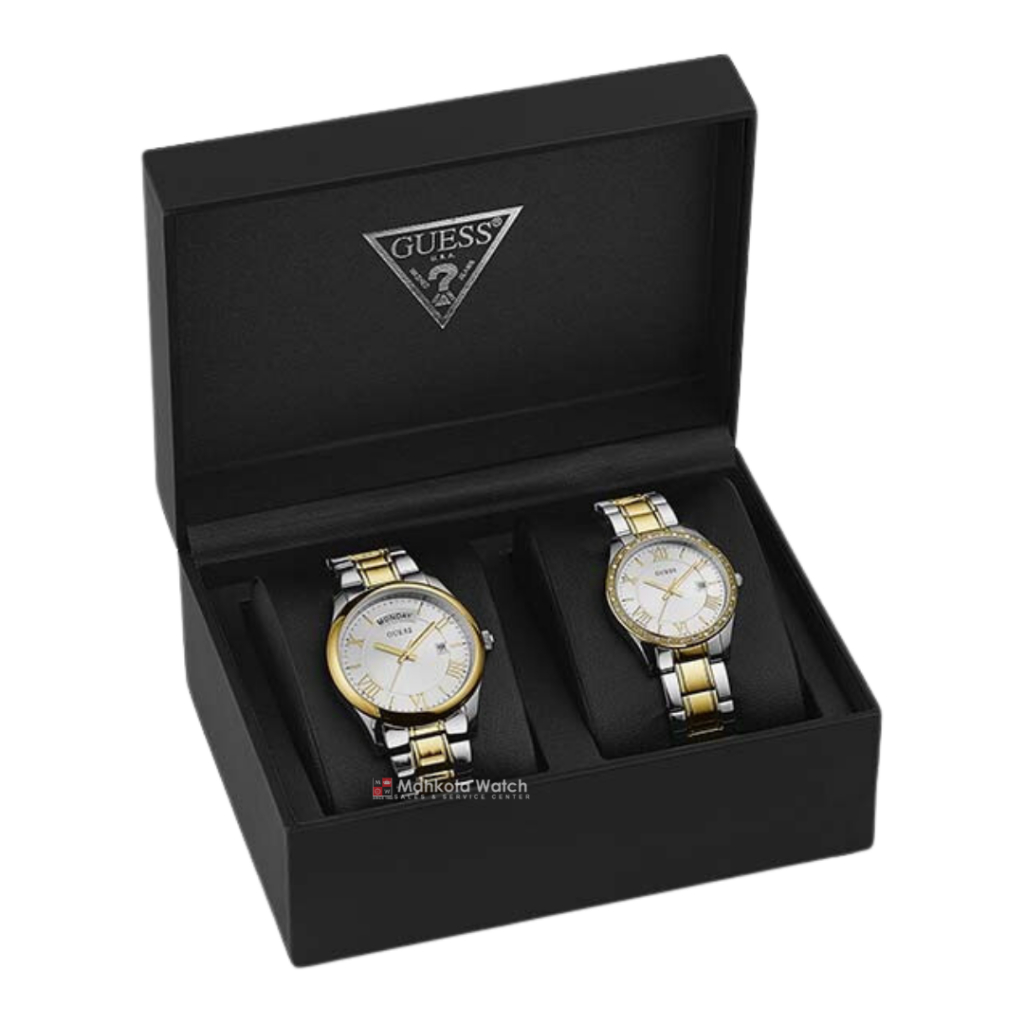 JAM TANGAN COUPLE GUESS W0925P1 ORIGINAL