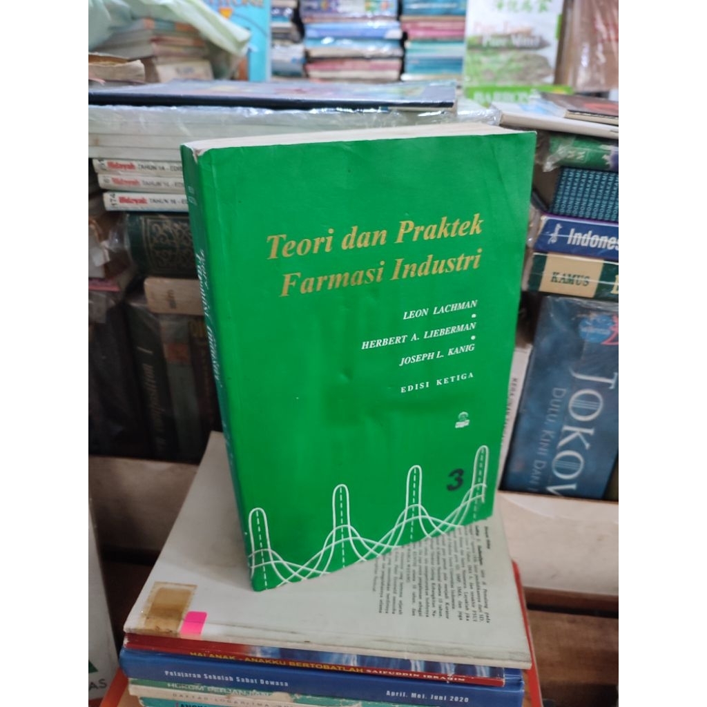 Teori dan praktek farmasi industri buku 3 edisi 3. buku bekas kedokteran oleh Lachman