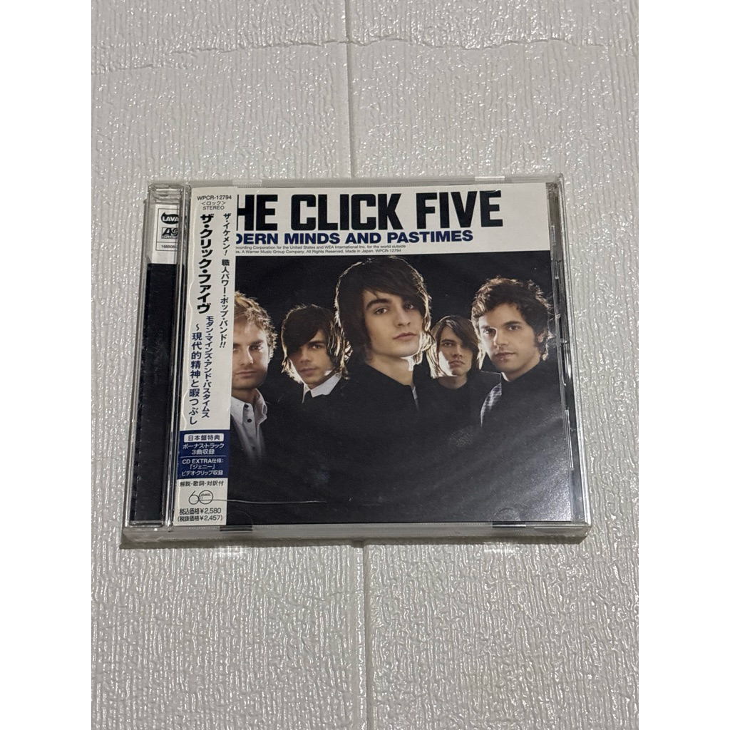 CD ALBUM THE CLICK FIVE MODERN MINDS AND PASTIMES ORIGINAL
