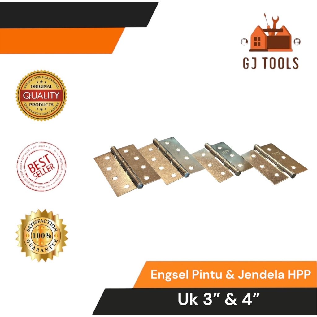 ENGSEL HPP STAINLESS 3 INCH - ENGSEL PINTU HPP 3" - ENGSEL PINTU & JENDELA HPP 3"