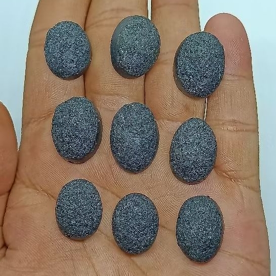 Grosir 20 Pcs , Batu Meteor Badar Besi , Natural Nempel Magnet