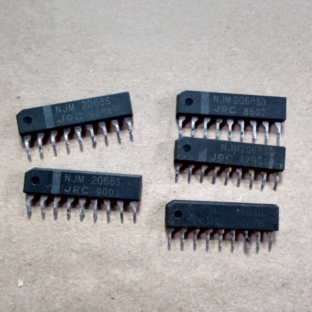 Njm2068 Ic Njm 2068 9 pin Second (Original)