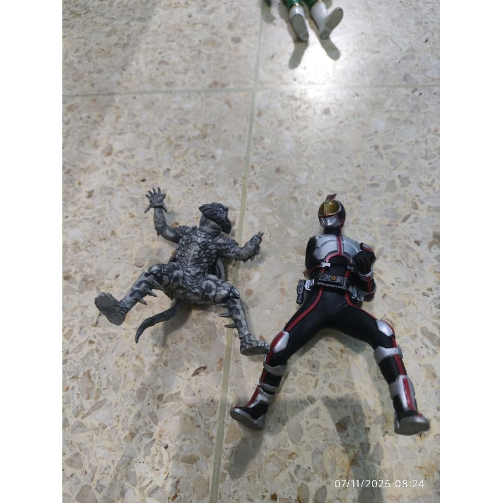 Junk mini figure kamen rider faiz wolf orphnoch original