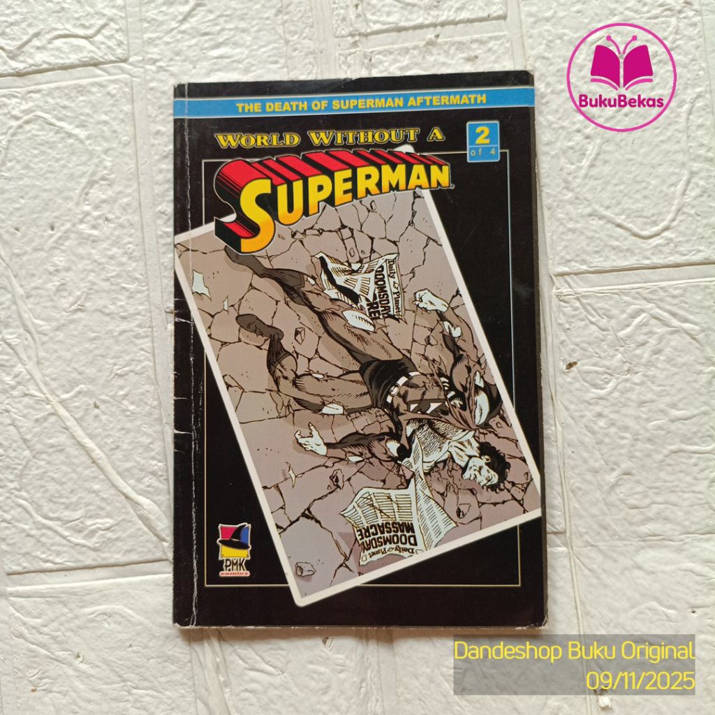 World Without a Superman - PMK Comics (the Death Of Superman aftermath) - Komik Bekas Preloved