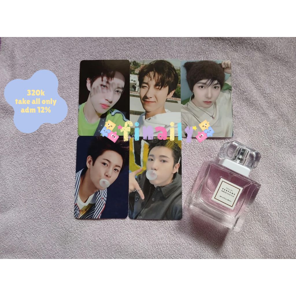 (TAKE ALL ONLY) photocard aab renjun empathy reality dream scape qingdao yzy bunny beatbox we boom b