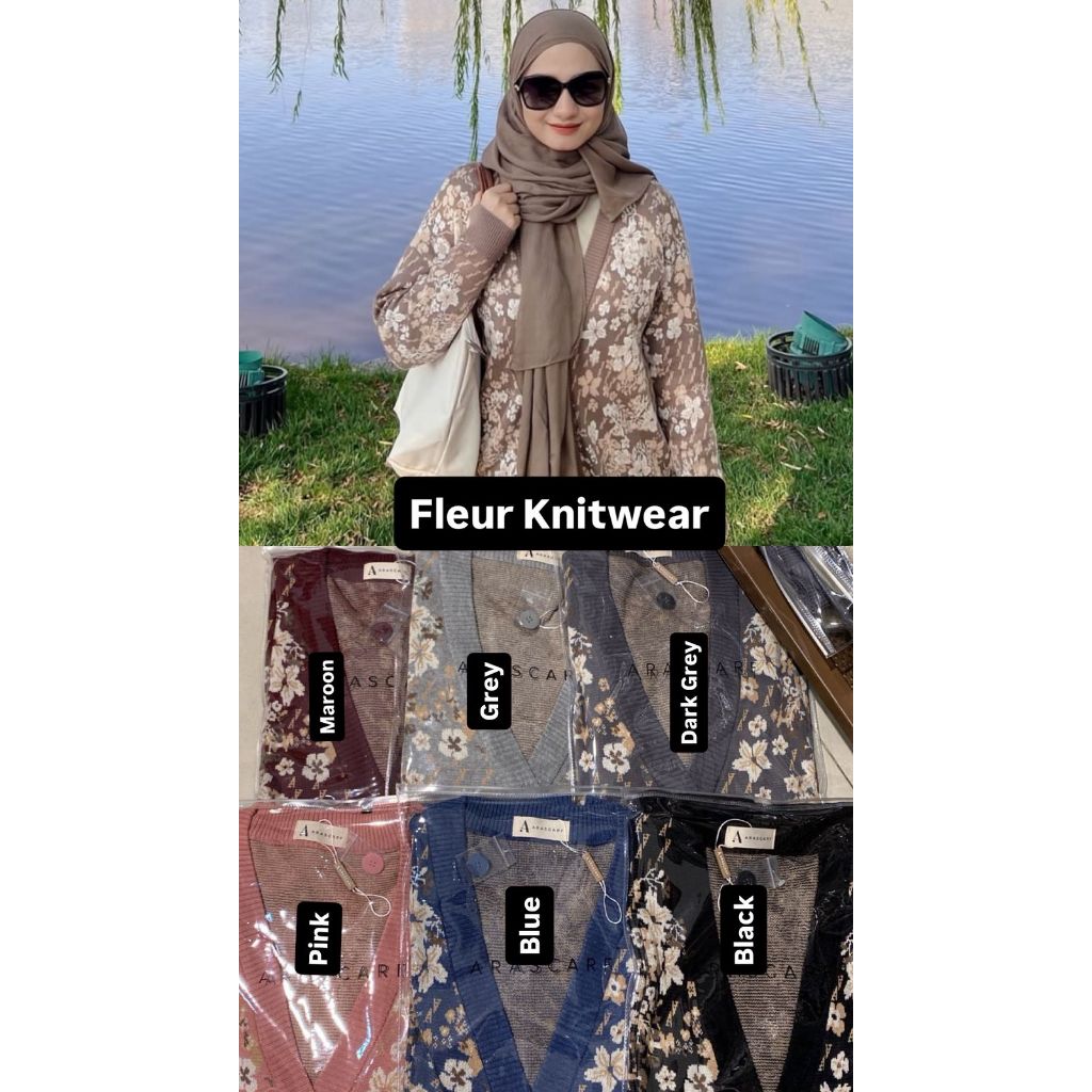 Fleur Knitwear By Arascarf (Jastipzidnyaja)