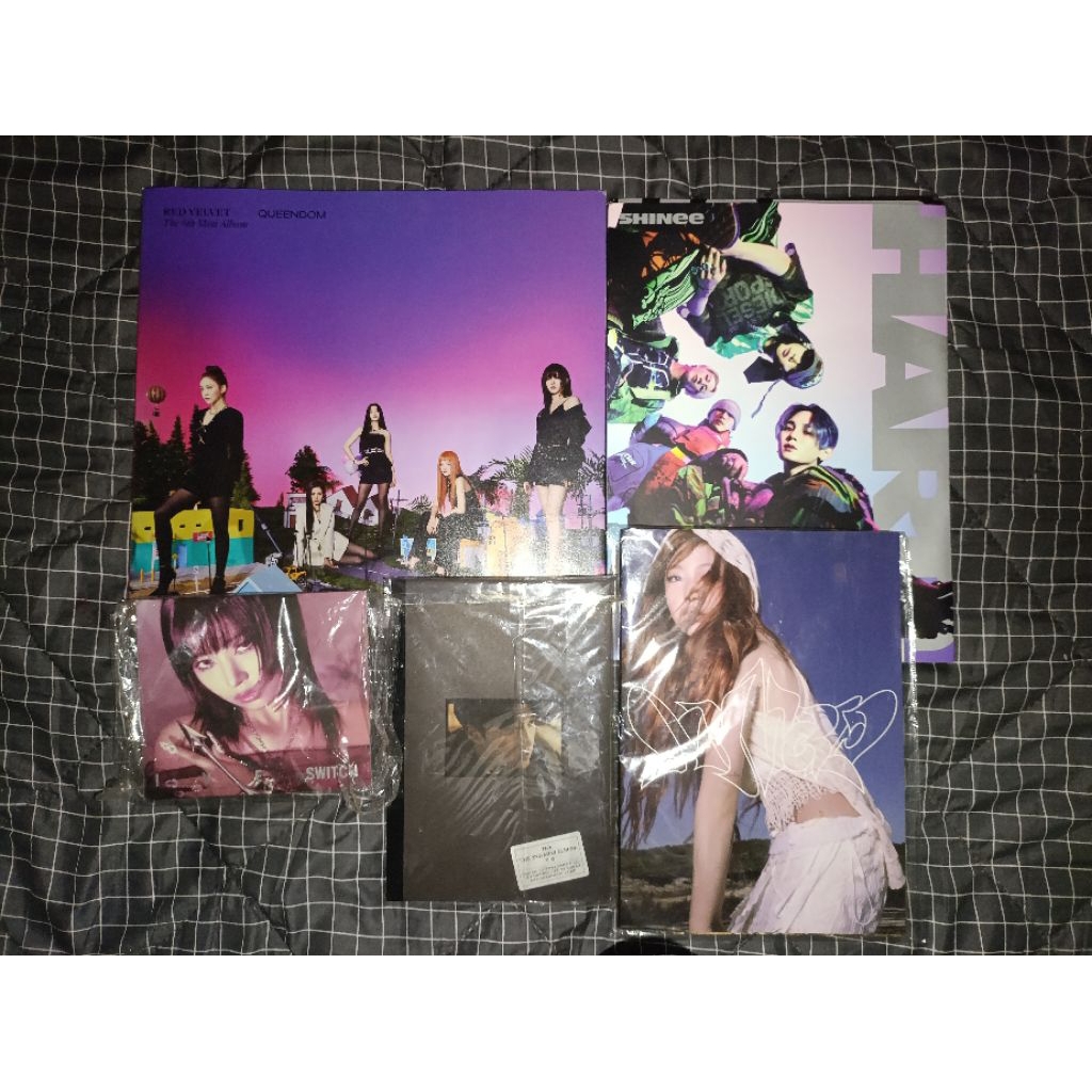 album only red velvet aespa ive exo shinee