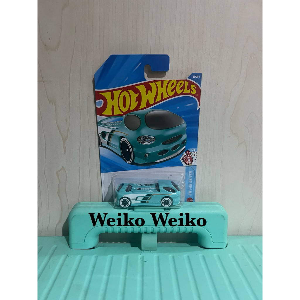 hotwheels Deora II green