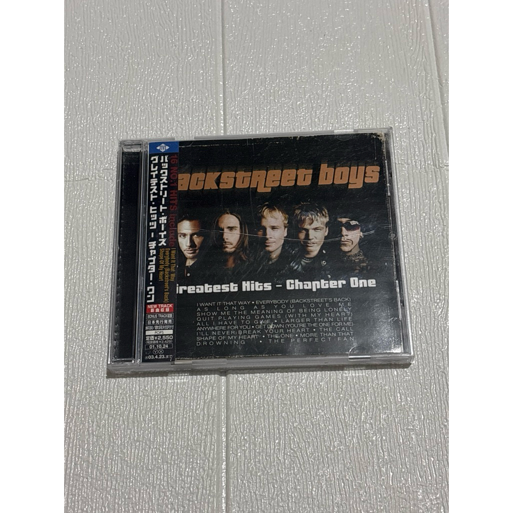 CD ALBUM BACKSTREET BOYS GREATEST HITS CHAPTER ONE ORIGINAL