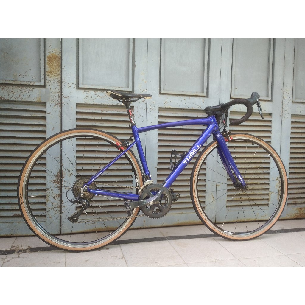 Sepeda Roadbike Thrill Enthral 2.0 Upgrade Shimano Sora