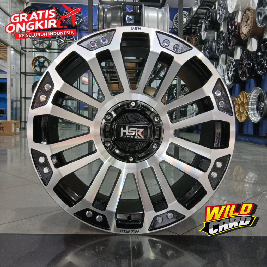 Velg Mobil Racing HSR MYTH05 Ring 20 pnp Mobil Harier, Hilux Single, Terios, Rush DLL