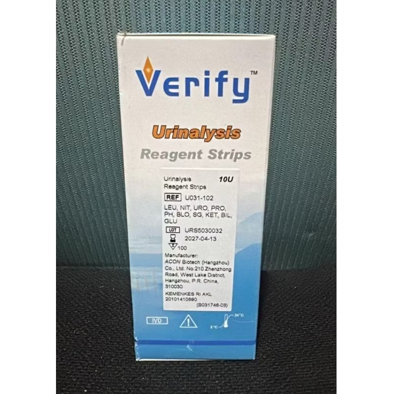 Urinalysis verify 10parameter