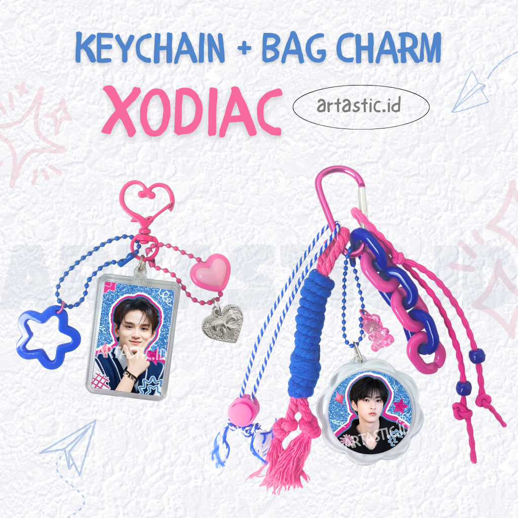 Bag Charm XODIAC | Keychain XODIAC | Gantungan Kunci XODIAC | ARTASTIC | ARTASTIC.ID