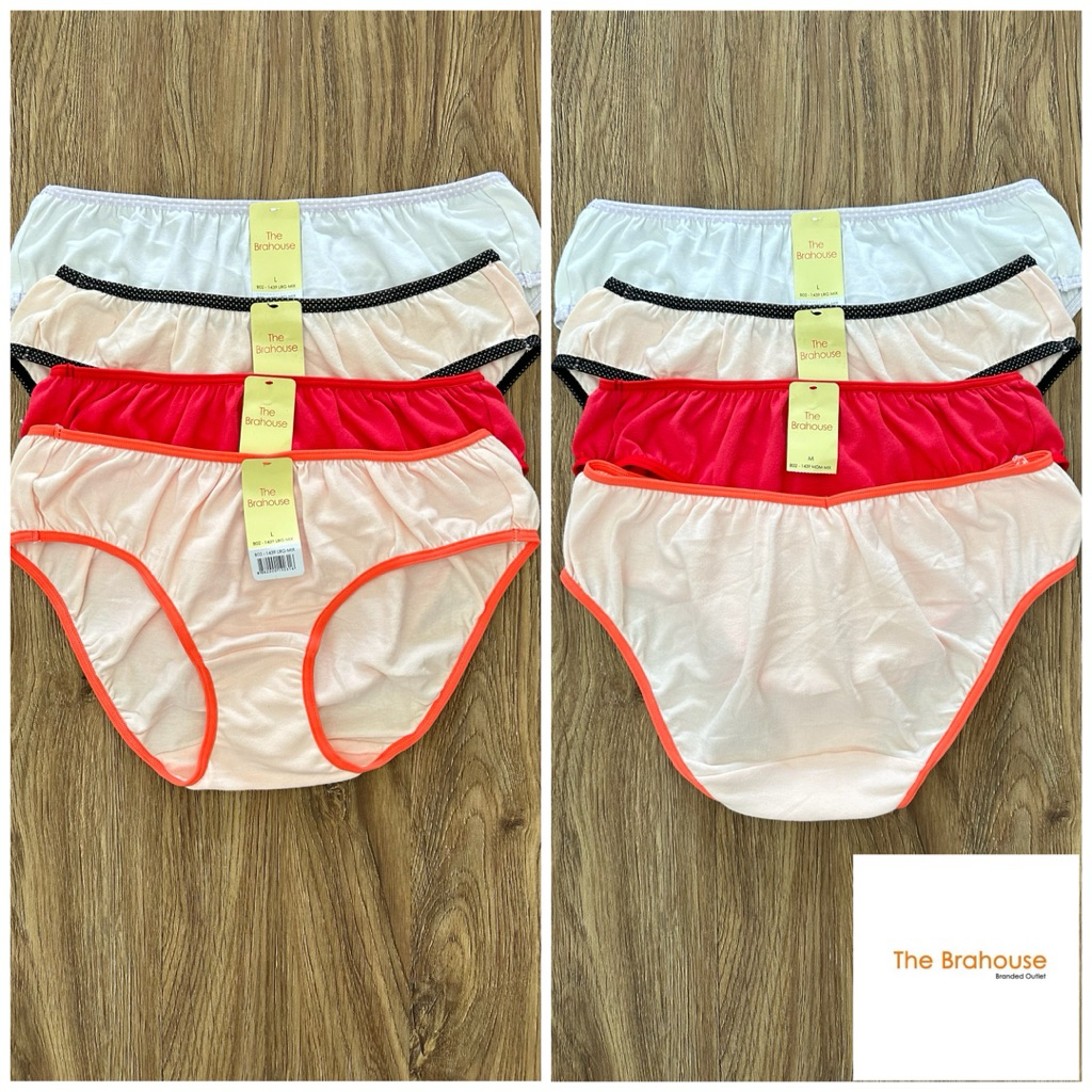 The brahouse celana dalam wanita B02-1439 bahan katun